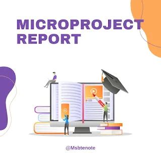 Image result for Msbte Project Format