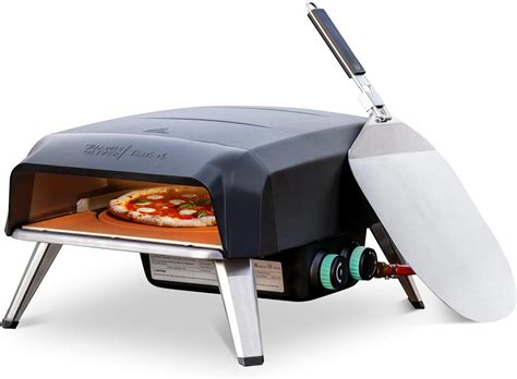 Jamie Oliver by Tefal Outdoor Gas Pizza Oven, Rotating Stone for ...