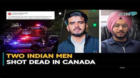 Indian Punjabi men shot in targeted Canada attack | Indians abroad