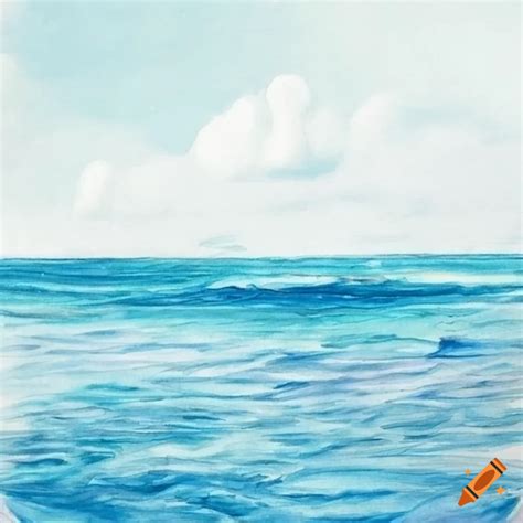 How To Draw Ocean Water In Pencil