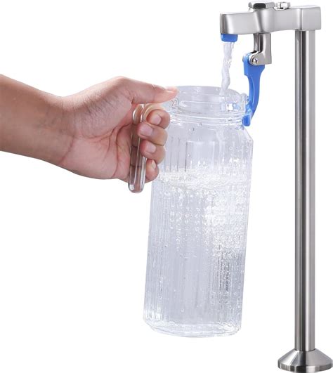 Glass Filler Faucet Wall Mount: WOWOW Push Water Bottle Filling Station ...