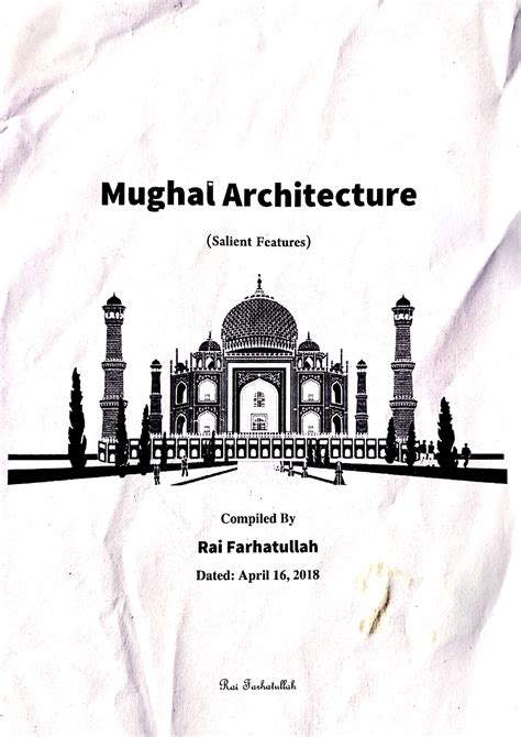 Mughal Architecture - Medieval Indian History - Studocu