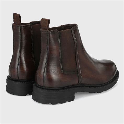 Black Chelsea Boot – Orange Liberty