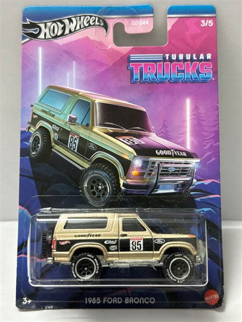 HOT WHEELS TUBULAR TRUCKS 1985 FORD BRONCO – Indian Diecast Hub