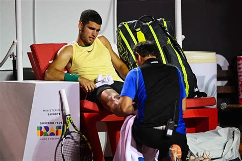 Ankle injury forces Alcaraz's withdrawal from ATP Rio Open | Daily Sabah