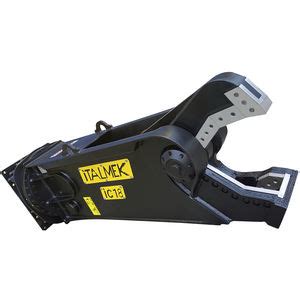 Hydraulic demolition shears - IC25 XP - Italmek - for excavators / for ...