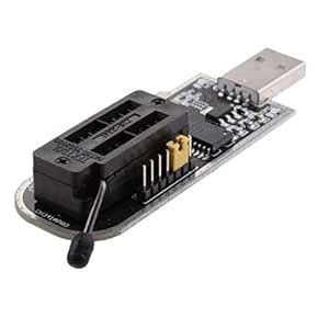 OROOBA® 25 SPI 24 EEPROM CH341A BIOS Writer Routing LCD Flash USB ...