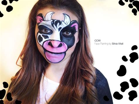 Cow Face Painting Ideas at PaintingValley.com | Explore collection of ...