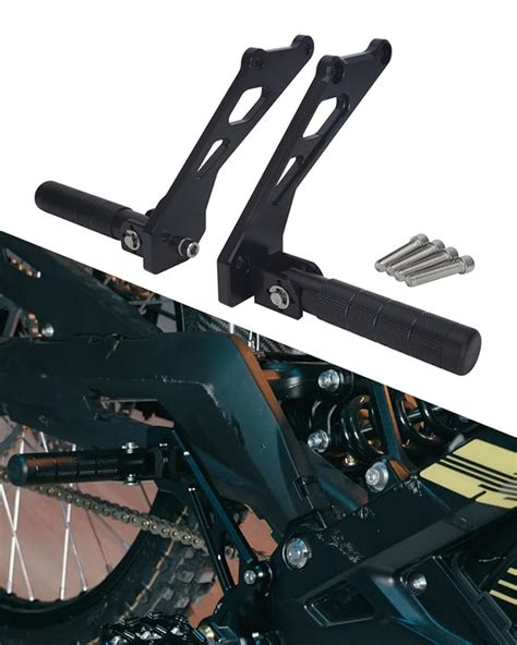 JFG RACING Dirt Bike Rear Foot Pegs Kit for Sur Ron,Motorcycle Foot ...