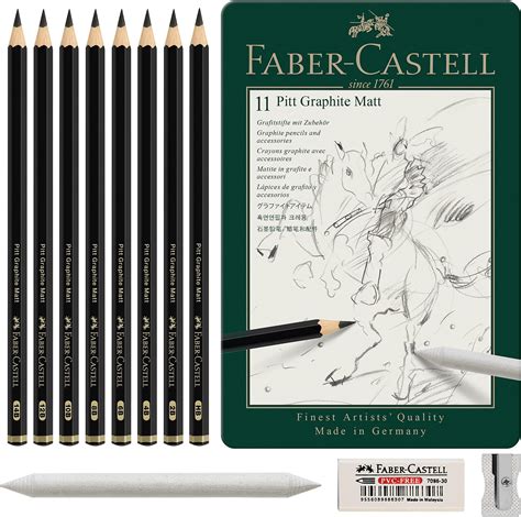 Faber-Castell 9000 Art Set 12 x Pencils : Amazon.co.uk: Stationery ...