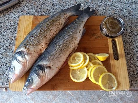 Сибас запеченный - пошаговый рецепт с фото на Повар.ру