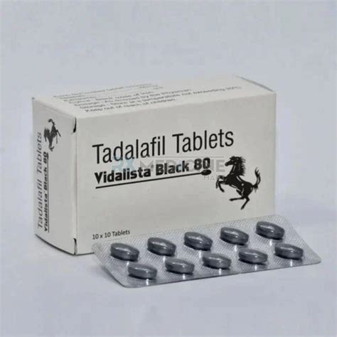 Vidalista Black 80mg Tablets Exporter, Supplier from Ahmedabad