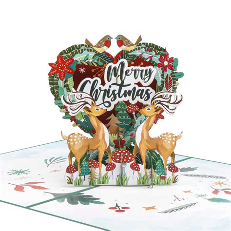 Santa Express Pop Up Card - Xmas Pop Up Card Supplies