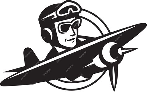 A Comprehensive Vector Design Featuring a Pilot Operating a High Speed Fighter Jet in a Cloudy ...