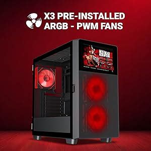 Amazon.in: Buy Ant Esports ICE Digital C3 ATX Computer Case/Gaming ...