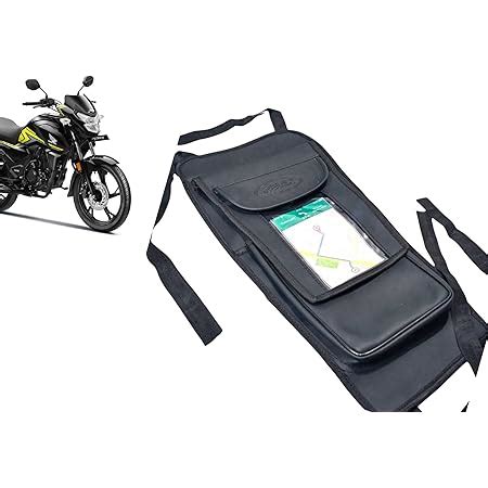 SaharaSeats™ CB/SP Shine Tank Cover/Tank Bag with Pockets Black ...