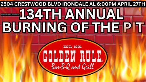 ANNUAL BURNING OF THE PIT, 2504 Crestwood Blvd, Irondale, AL, United ...