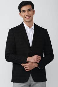 PETER ENGLAND Solid Single Breasted Formal Men Blazer - Buy PETER ...