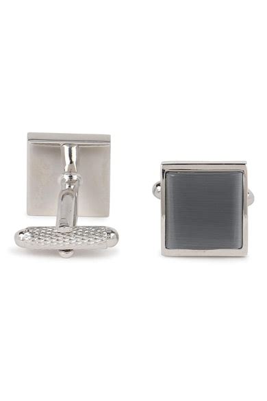 Peter England Accessories, Grey Cufflink for Men at peterengland.abfrl.in