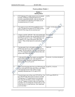 Chapter 4 - Solution CH-4 Corporate Finance Brealey Myers Allen ...