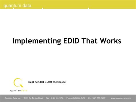 Image result for EDID Tutorial