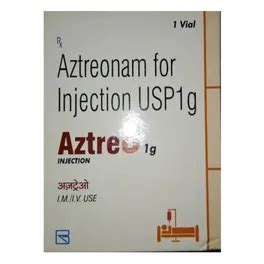 AZTREO INJECTION 1GM | Uses, Side Effects, Price | Apollo Pharmacy