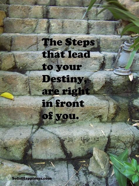 Steps To Your Destiny