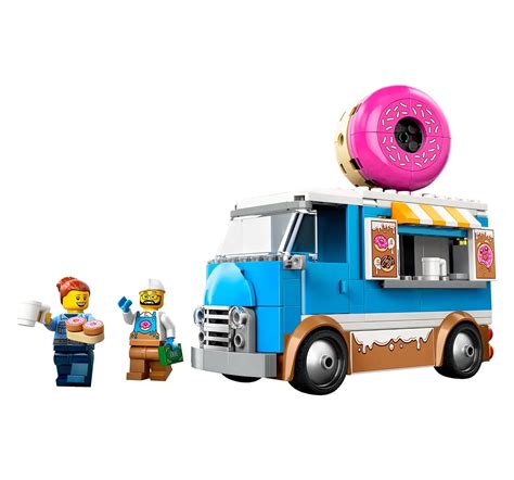 Buy LEGO City Donut Truck Playset, Vehicle Toy 60452 Building Blocks ...
