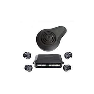 12V 4 Parking Sensors Car Backup Reverse Radar Kit Sound Alert ...