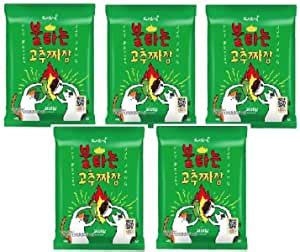 HRBS Samyang Hot Chicken Ramen Jjajang Noodles, 5 X 140 g With original ...