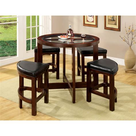 Bar Height Dining Table Set Round at Zara Khull blog