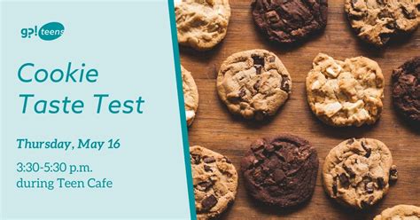 Teen Cafe: Cookie Taste Test, Goshen Public Library (Goshen, Indiana ...