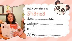 Customised Name Stickers for School : Amazon.in: Office Products