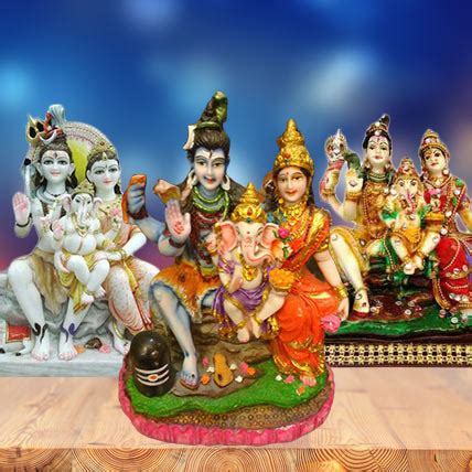 Diwali Gifts | Shiv, Parvati & Ganesh Idols Online - Indiagift