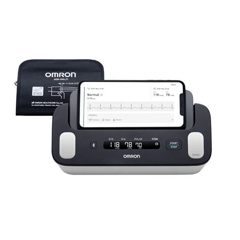 Omron Complete ECG Machine + BP Monitor Built in Bluetooth Technology ...