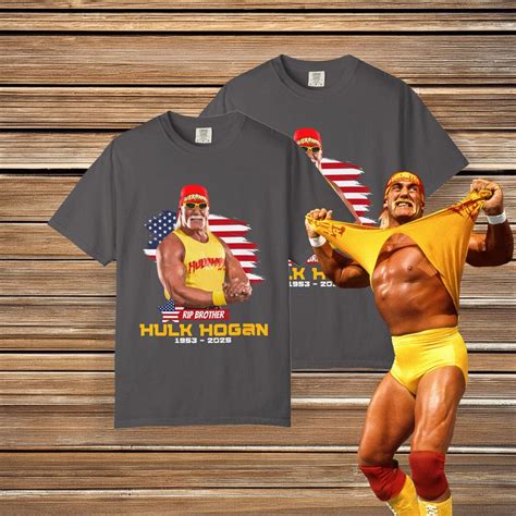 RIP Brother Hulk Hogan 1953–2025 Tribute T-Shirt - Hulkamania Forever