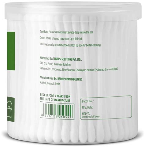 Buy LIVEASY ESSENTIALS PAPER COTTON BUDS 100S Online & Get Upto 60% OFF ...