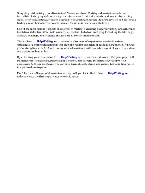 Image result for Dissertation APA Examples