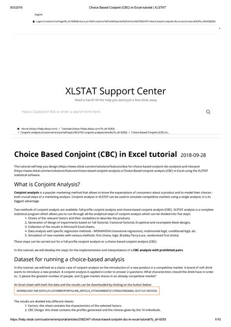 CBC - Conjoint Analysis - Conjoint Analysis - Choice Based Conjoint ...