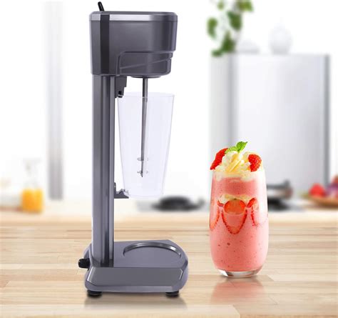 Amazon.com: HZ-T8 Commercial Milkshake Maker, Black Milkshake Mixer ...