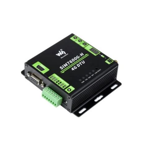 Waveshare Industrial Grade SIM7600G-H 4G DTU, USB UART/RS232/RS485 ...