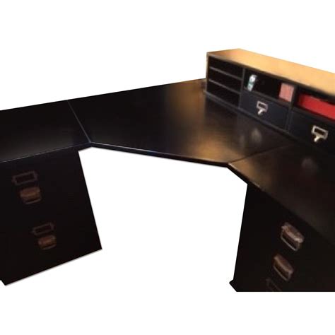Pottery Barn Corner Desk - AptDeco