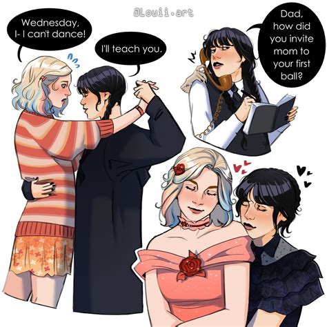 Louii on X | Addams family cartoon, Addams family, Wednesday addams