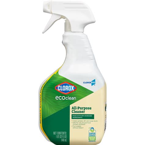 Clorox CloroxPro EcoClean All-Purpose Cleaner Spray Bottle, 32 Oz ...