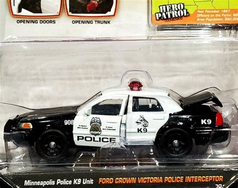 Buy Jada Ford Crown Victoria Police Interceptor Minneapolis K9 Unit ...