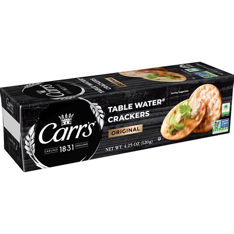 Carr's® Table Water® Crackers - SmartLabel™
