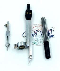 CRAFTWAFT Stainless Steel 3 in 1 Changeable Compass & Divider ...