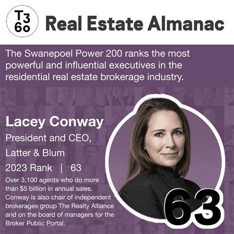 Congratulations Lacey Conway, President and CEO of Latter & Blum ...