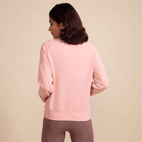 Nykd All Day Casual Chic Sweatshirt-NYAT146-Mellow Rose – Nykd by Nykaa