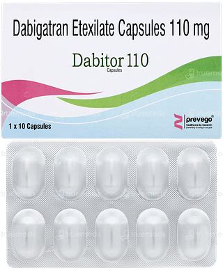 Dabitor 110 Mg Capsule 10 - Uses, Side Effects, Dosage, Price | Truemeds